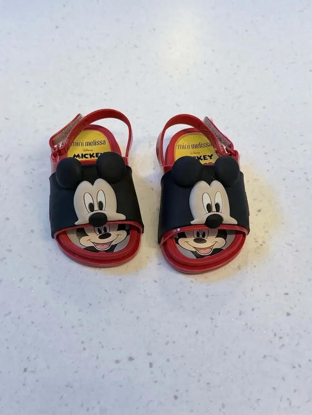Mini Melissa x Disney Mickey Mouse Beach Slide Sandals